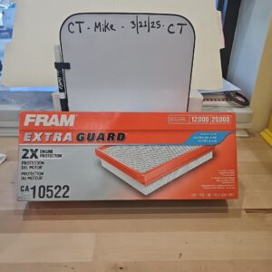 Air Filter Fram Extra Guard CA10522