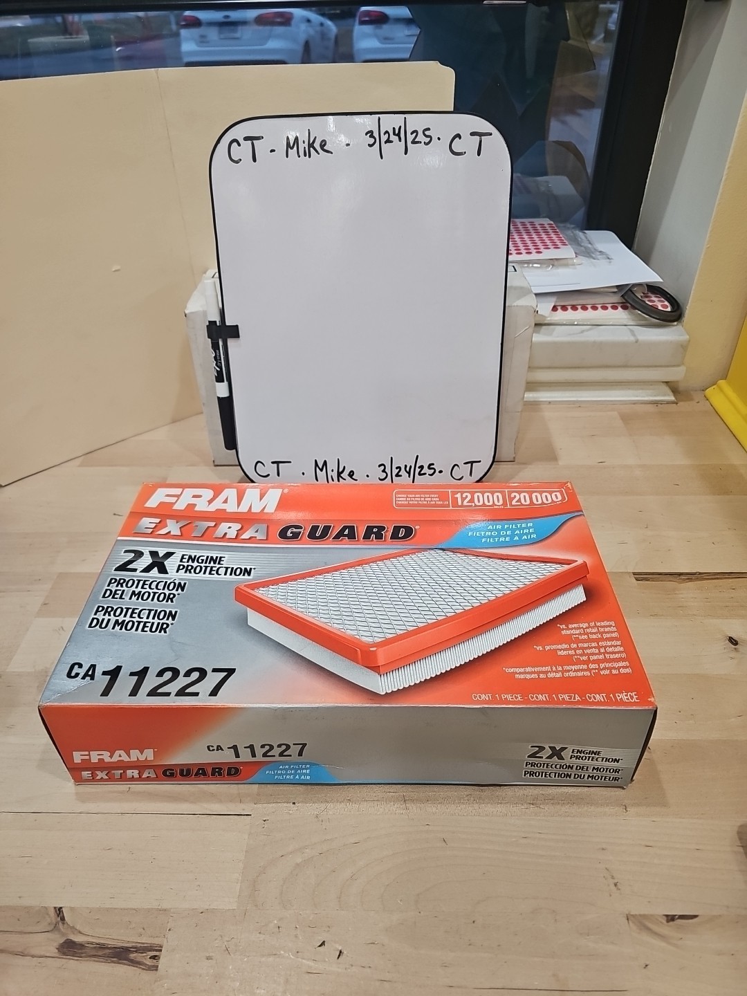 Air Filter Fram Extra Guard CA11227