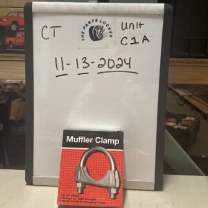 Amgauge R200 Stainless Steel U-Bolt Muffler/Exhaust Clamp Band 2”