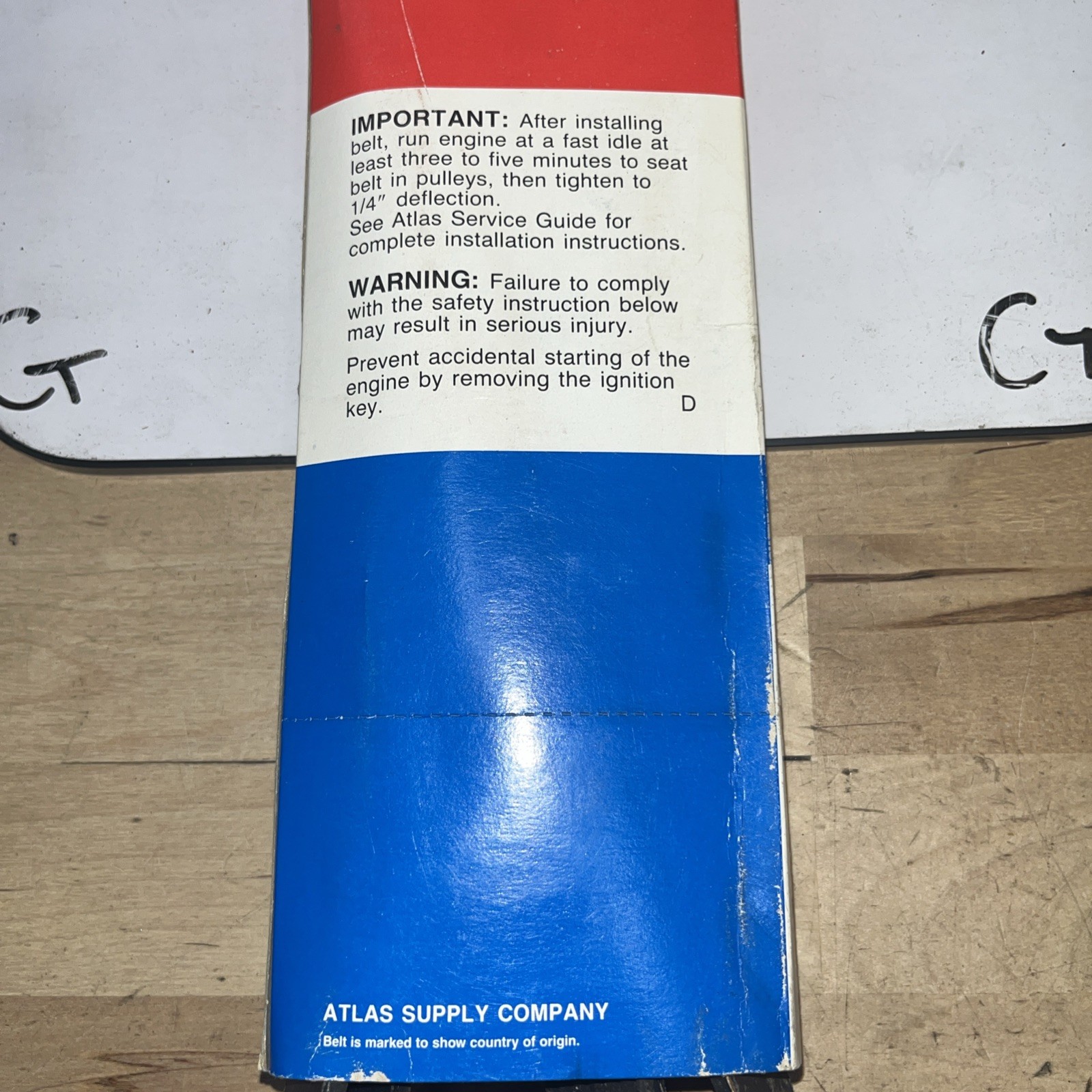 Atlas Drive Belt 7k0973 - Image 4