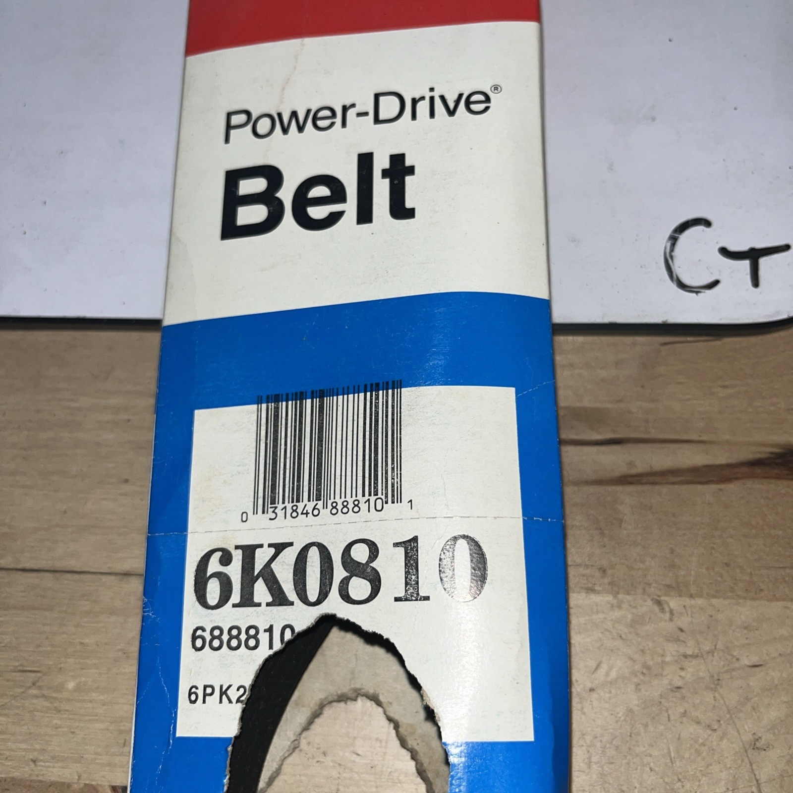 Atlas Power Drive Belt 6K0810 - Image 3