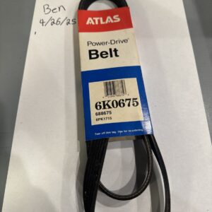 Atlas Power Drive Belt 6k0675