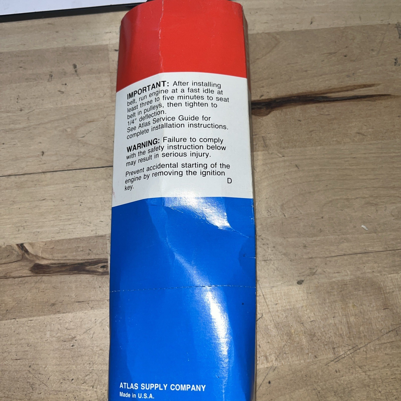 Atlas Power Drive Belt 6k0895 - Image 4