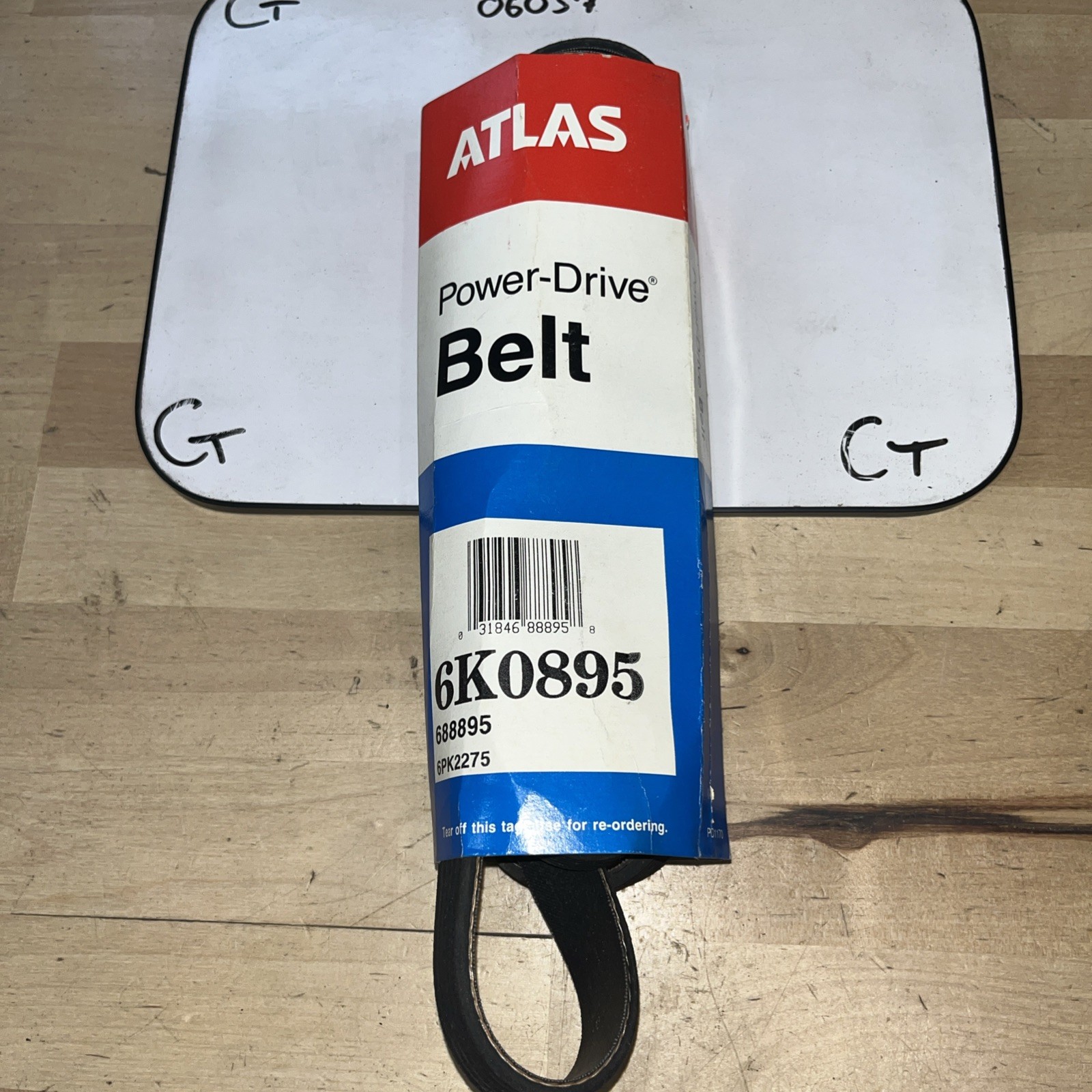 Atlas Power Drive Belt 6k0895