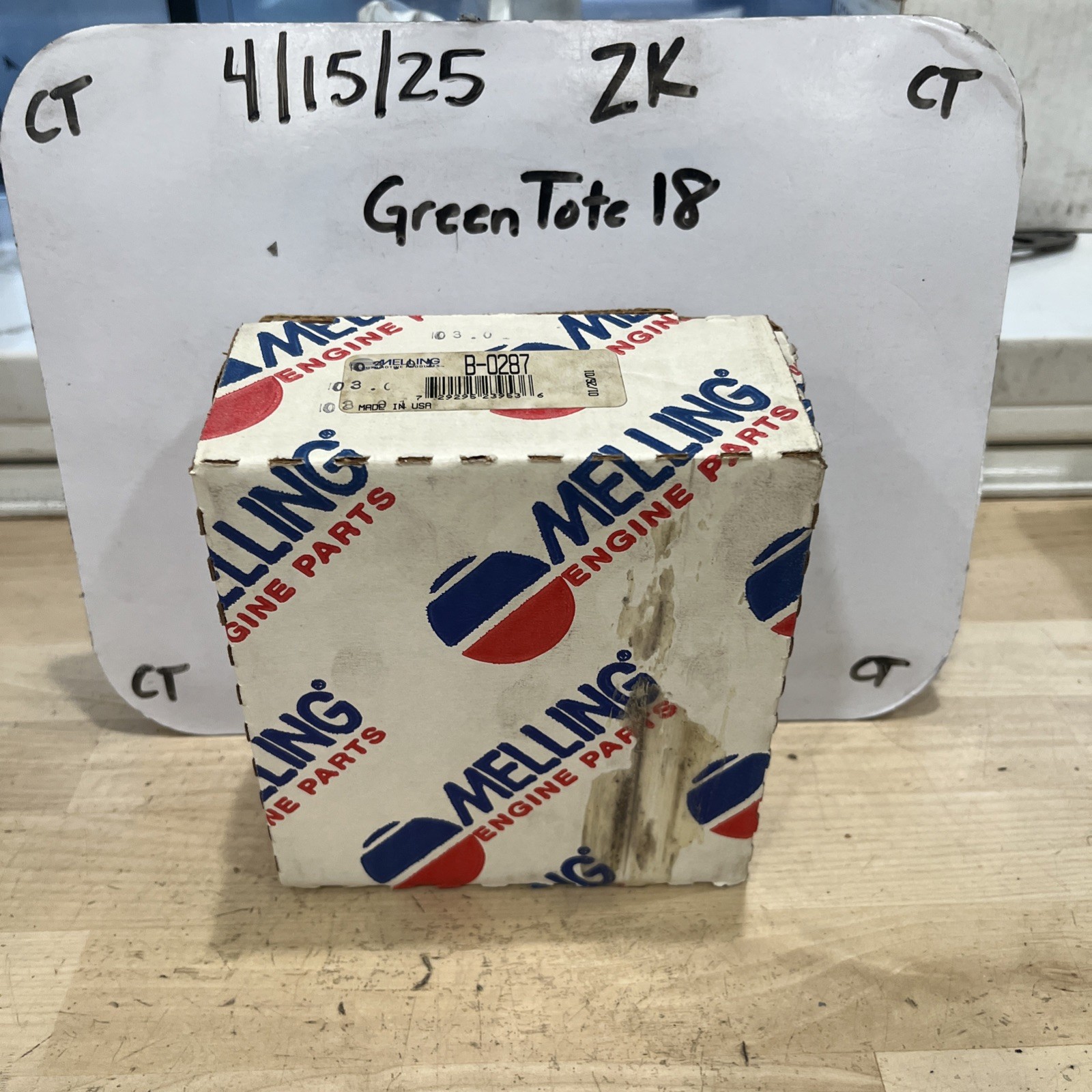 B-0287 Melling Auto Parts Timing Belt (Never Opened)