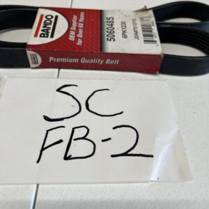 BANDO 6PK1230 Rib-Ace Precision Engineered V-Ribbed Serpentine Belt (5060485)