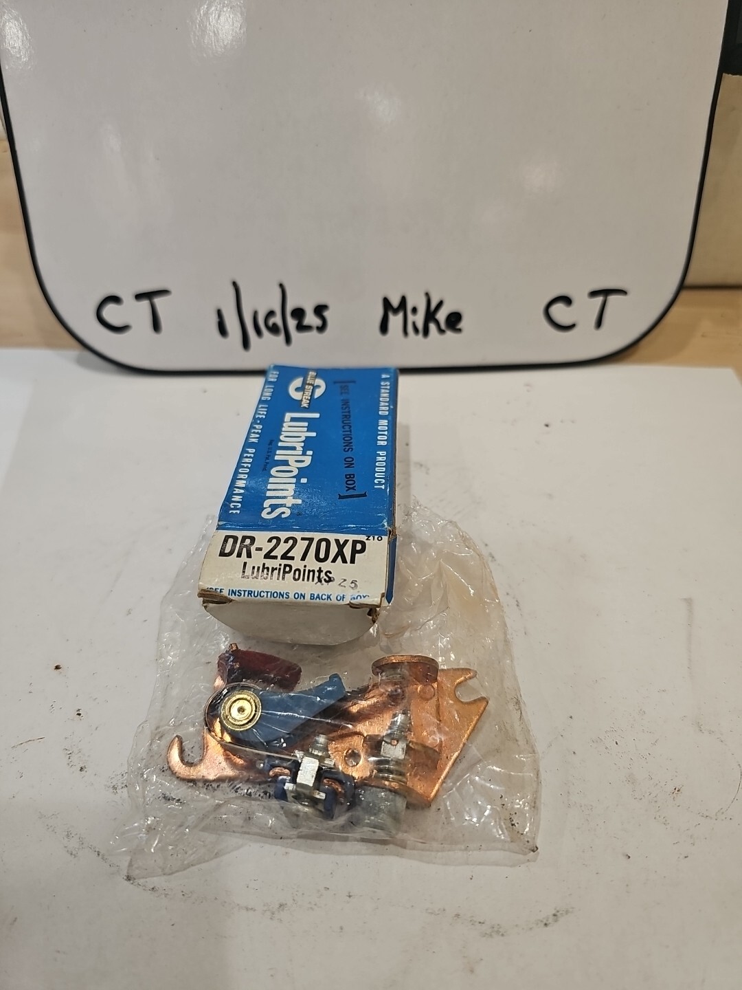 BLUE STREAK DR2270XP LUBRIPOINTS, IGNITION CONTACT NOS