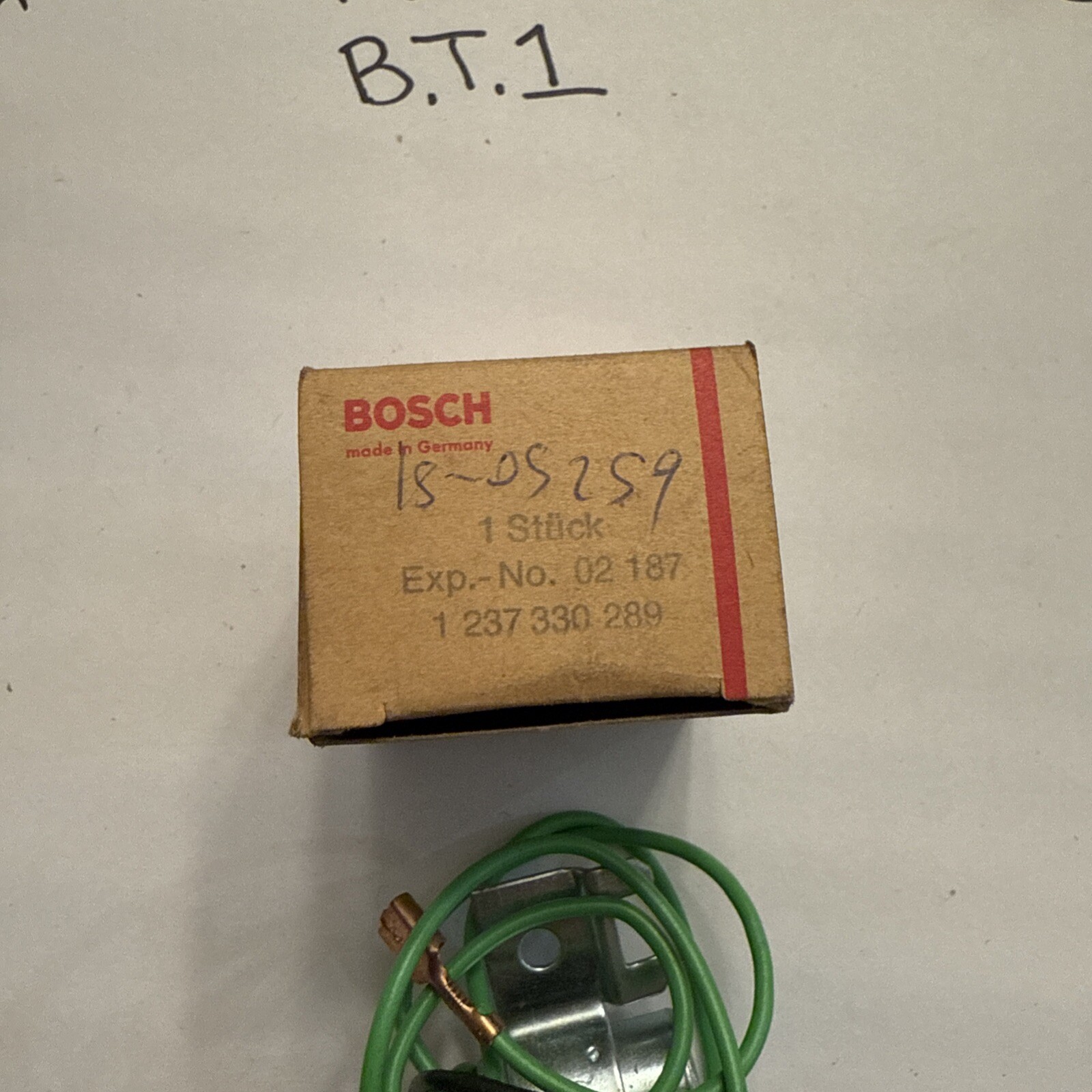 BOSCH IGNITION CONDENSER # 1 237 330 289 # 1237330289 N O S - Image 3