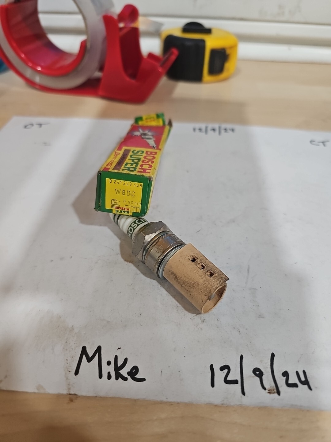 BOSCH Spark Plug Super W8DC Package of 1