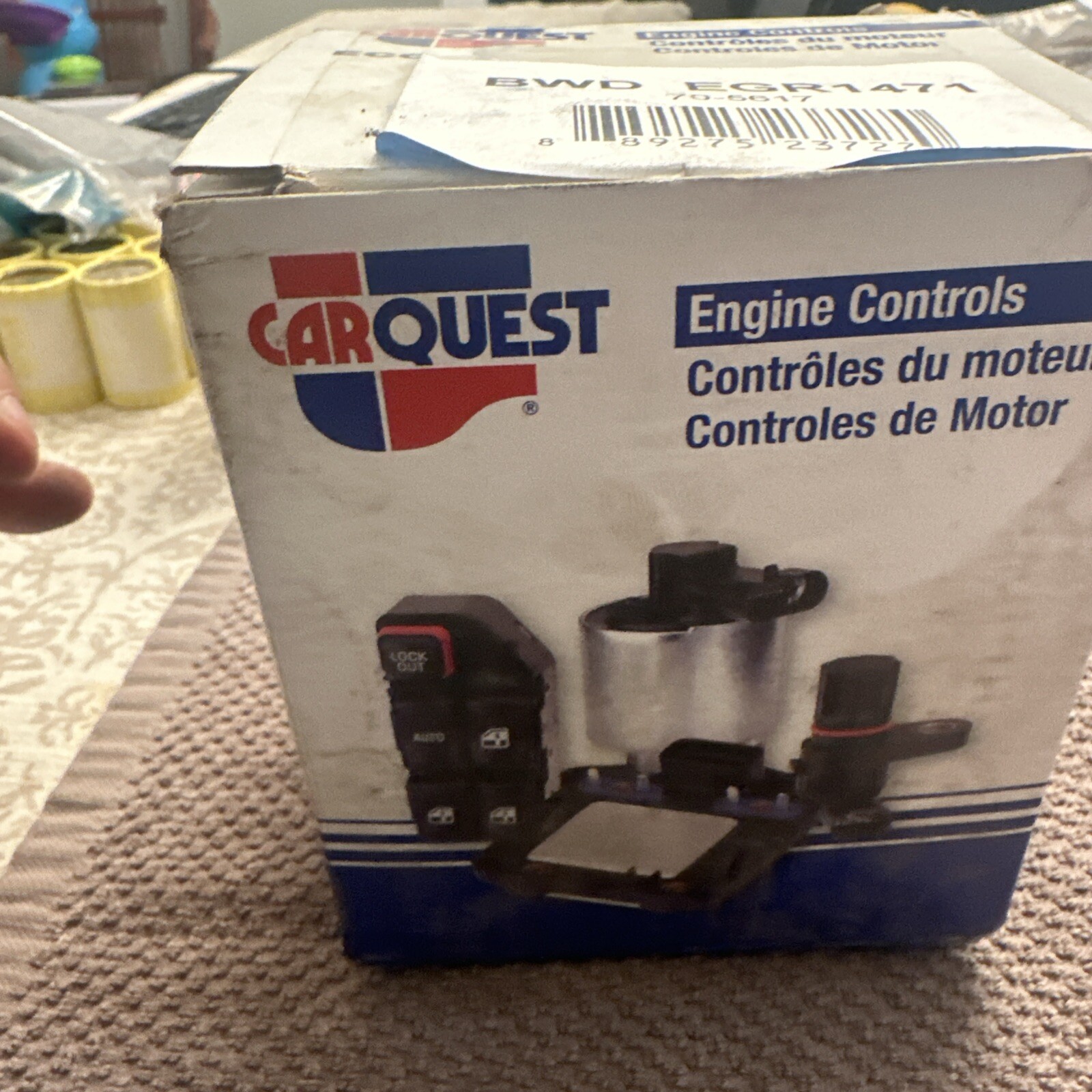 BWD Carquest Egr1471 Egr Valve New