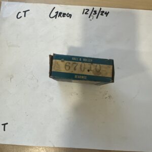 Ball & Roller Bearings 48548