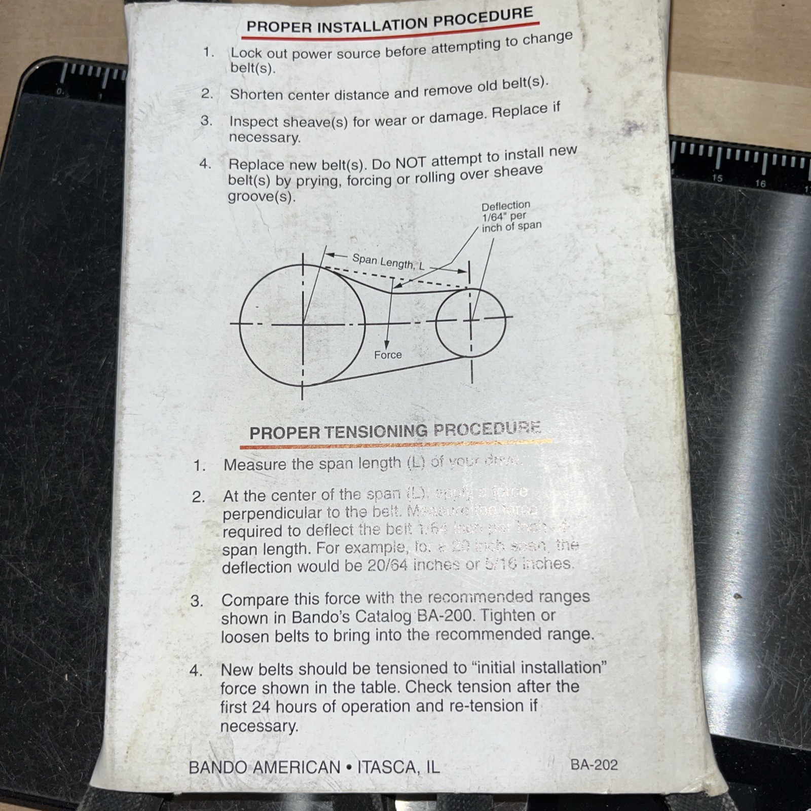 Bando 5l850 - Image 4