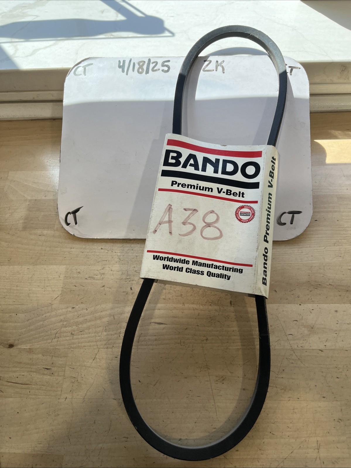 Bando Premium V-Belt A38 - Image 3