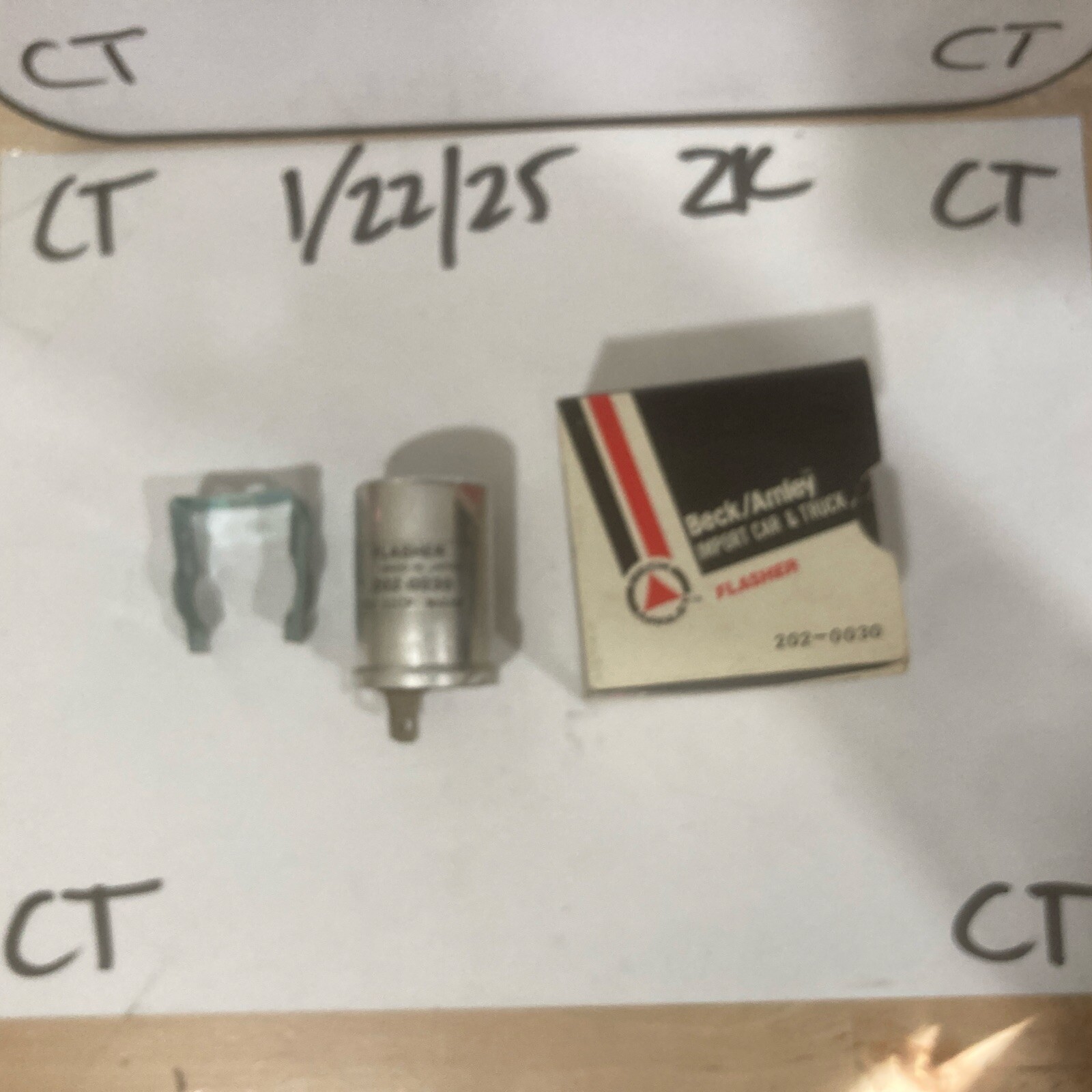 Beck Arnley Turn Signal Flasher Unit Fits Opel 202-0030 12v 32CP