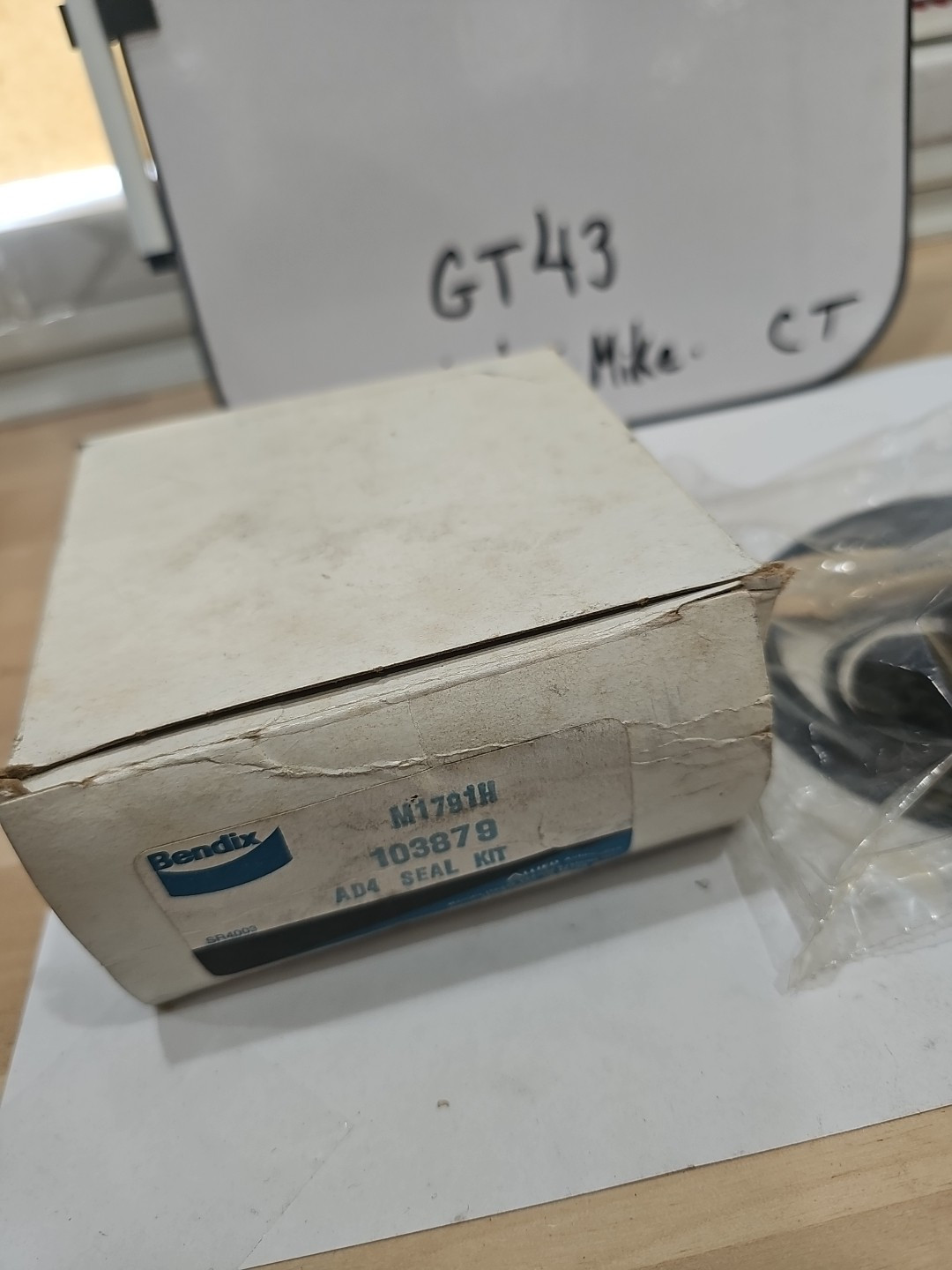 Bendix "AD4" Air Dryer Seal Kit 103879 NOS (M1791H) - Image 4