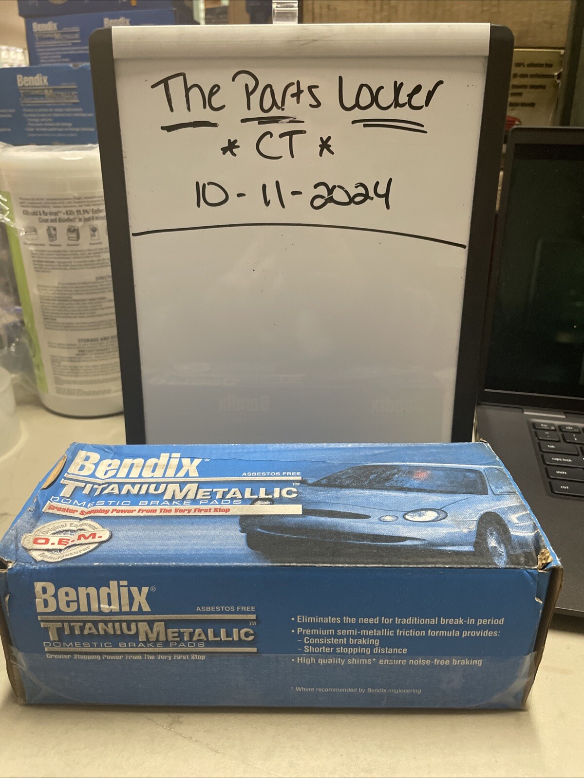 Bendix Titanium Metallic Brake Pad Set MKD52S