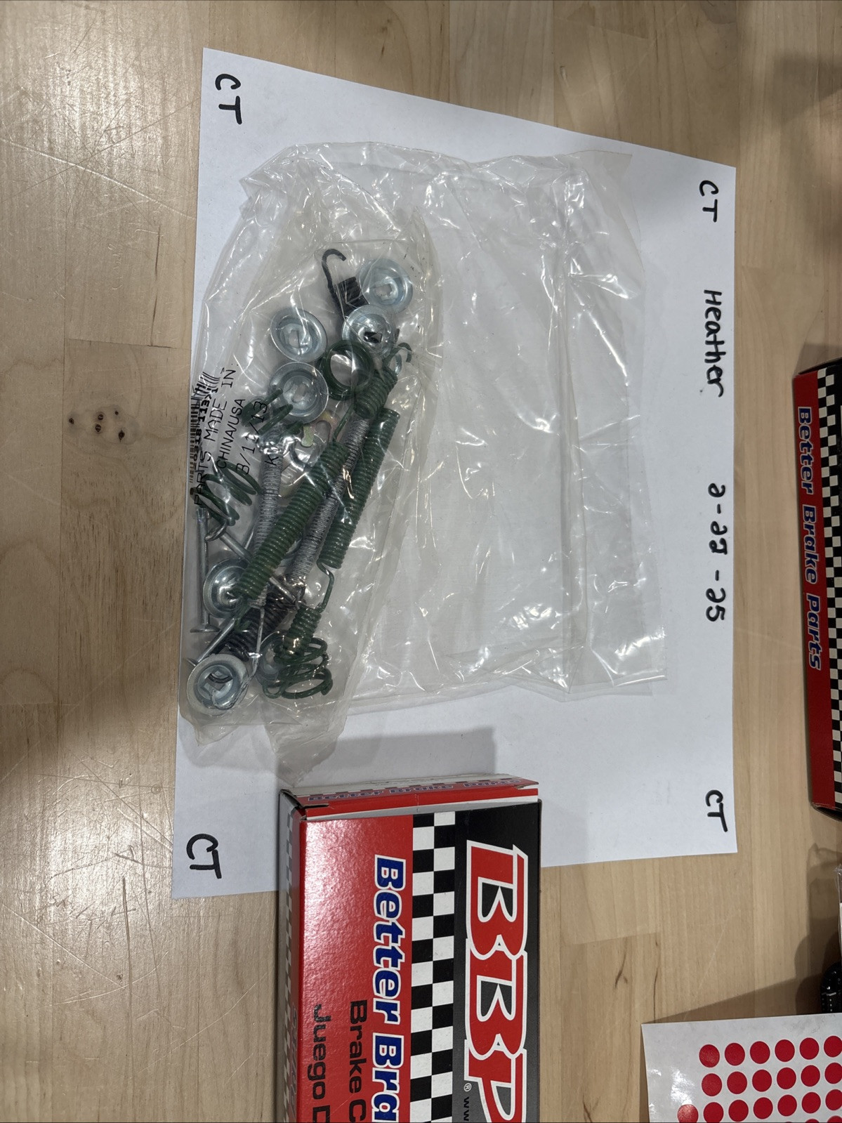 Better Brake Parts 17347 Brake Completion Kits