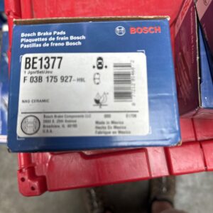 Bosch BE1377 Rear Disc Brake Pads Left & Right Complete Set