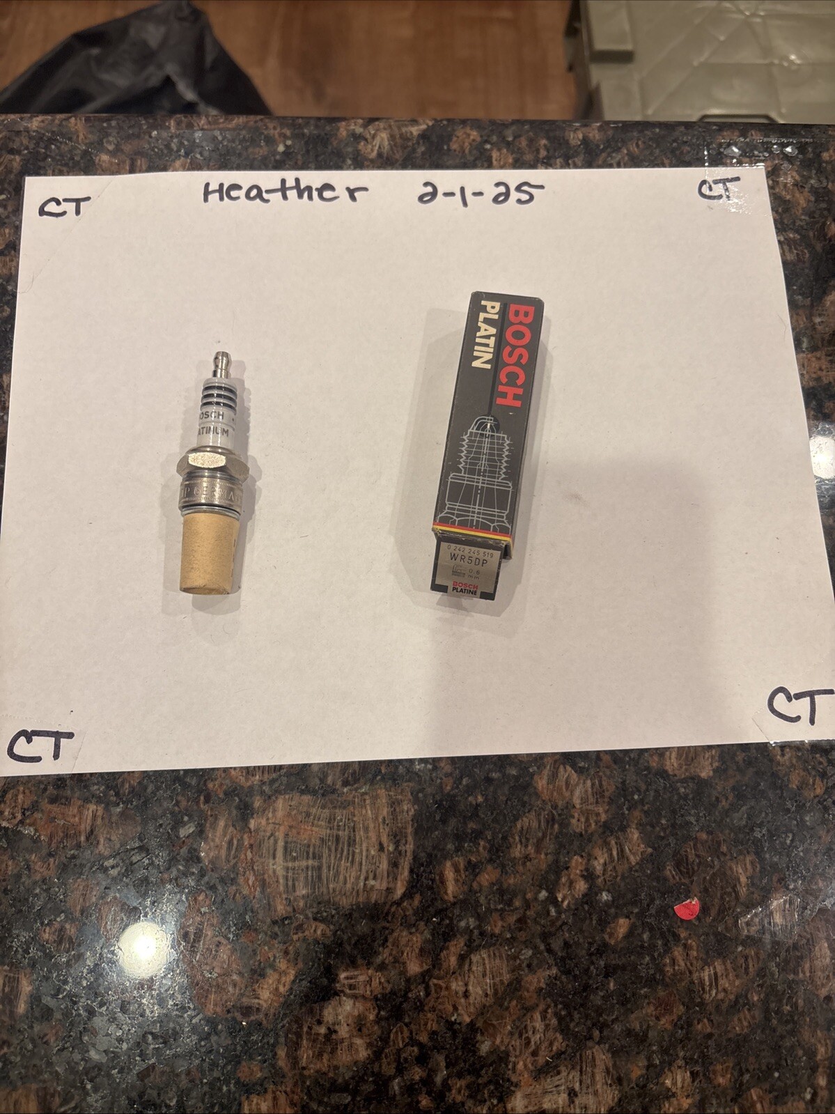 Bosch Platinum WR5DP Spark Plug