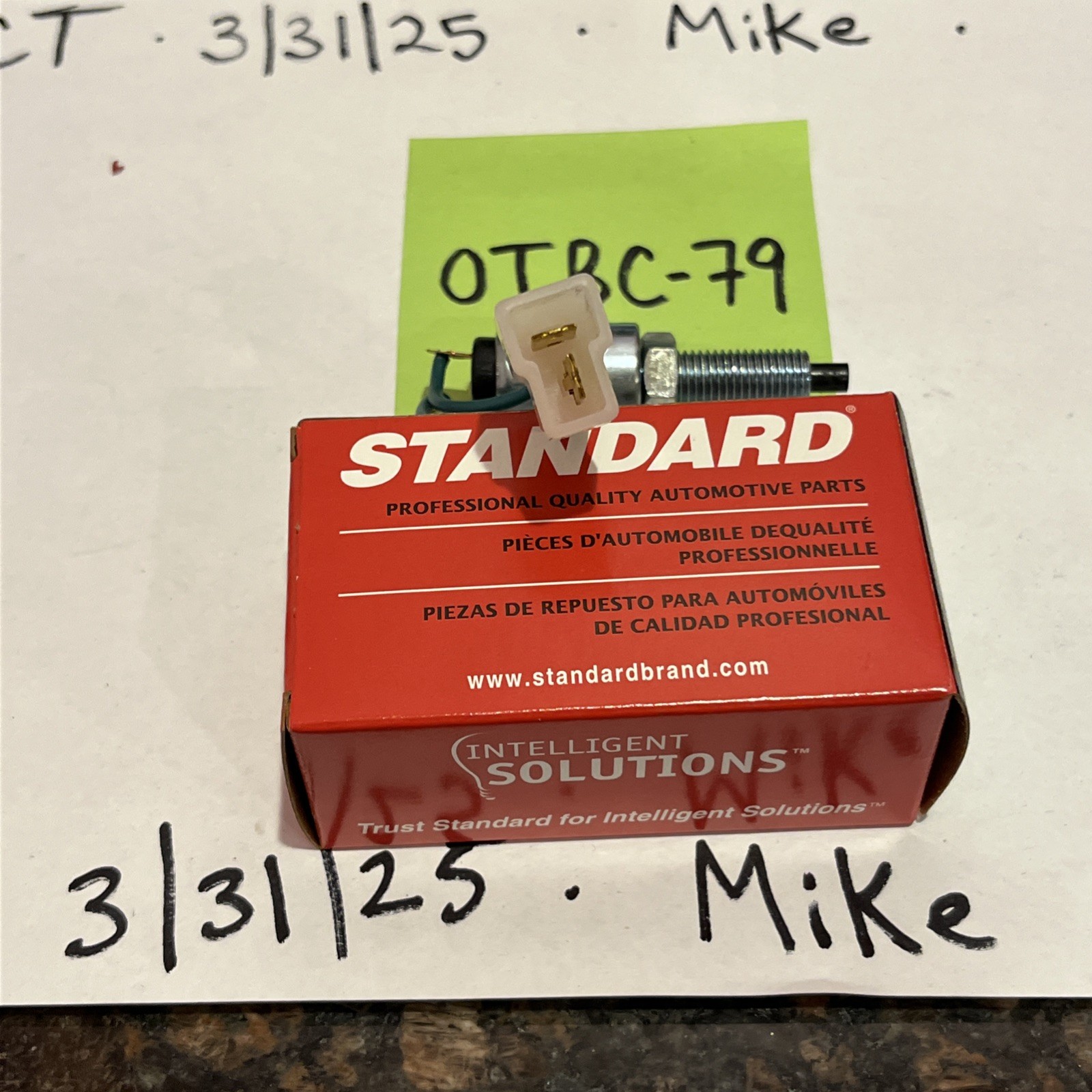 Brake Light Switch Standard SLS-138 - Image 3