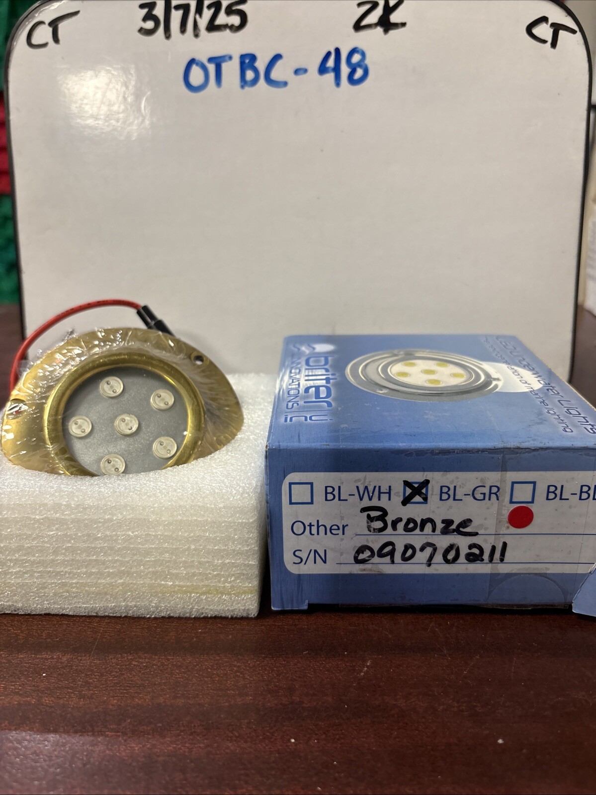 Briter Innovations LED Underwater Light BL-GR Bronze Casing 09070211 - Image 3