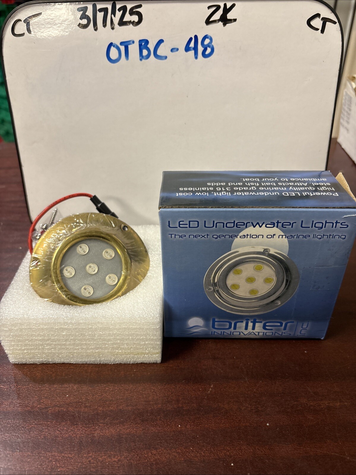 Briter Innovations LED Underwater Light BL-GR Bronze Casing 09070211