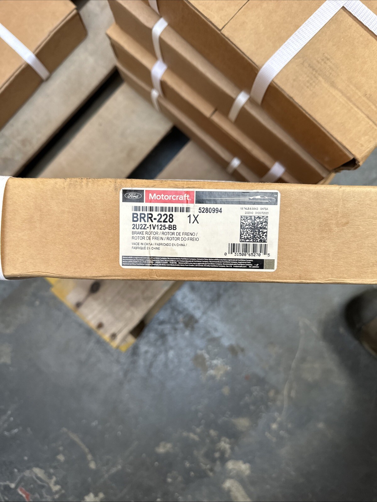 # Brr-228 Motorcraft Disc Brake Rotor