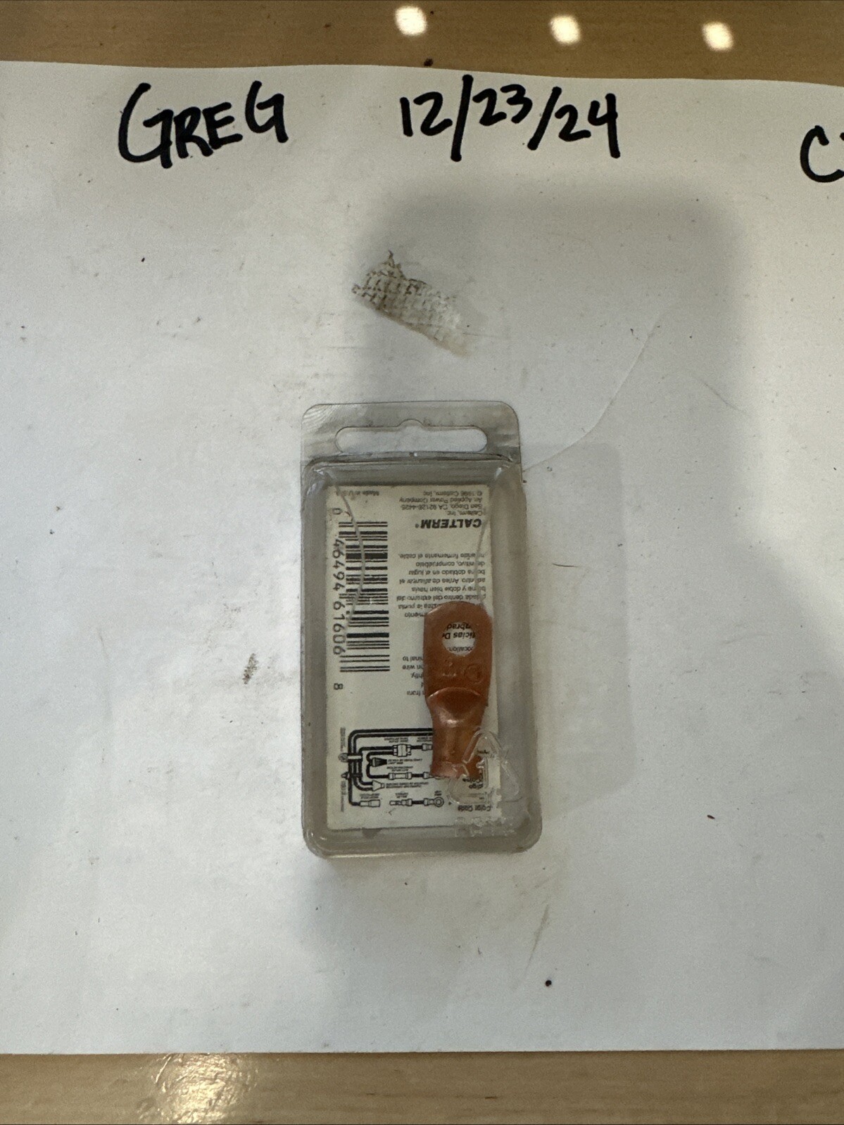 Calterm 61606 Terminal Lug, 70 A, 4 AWG Pair - Image 3