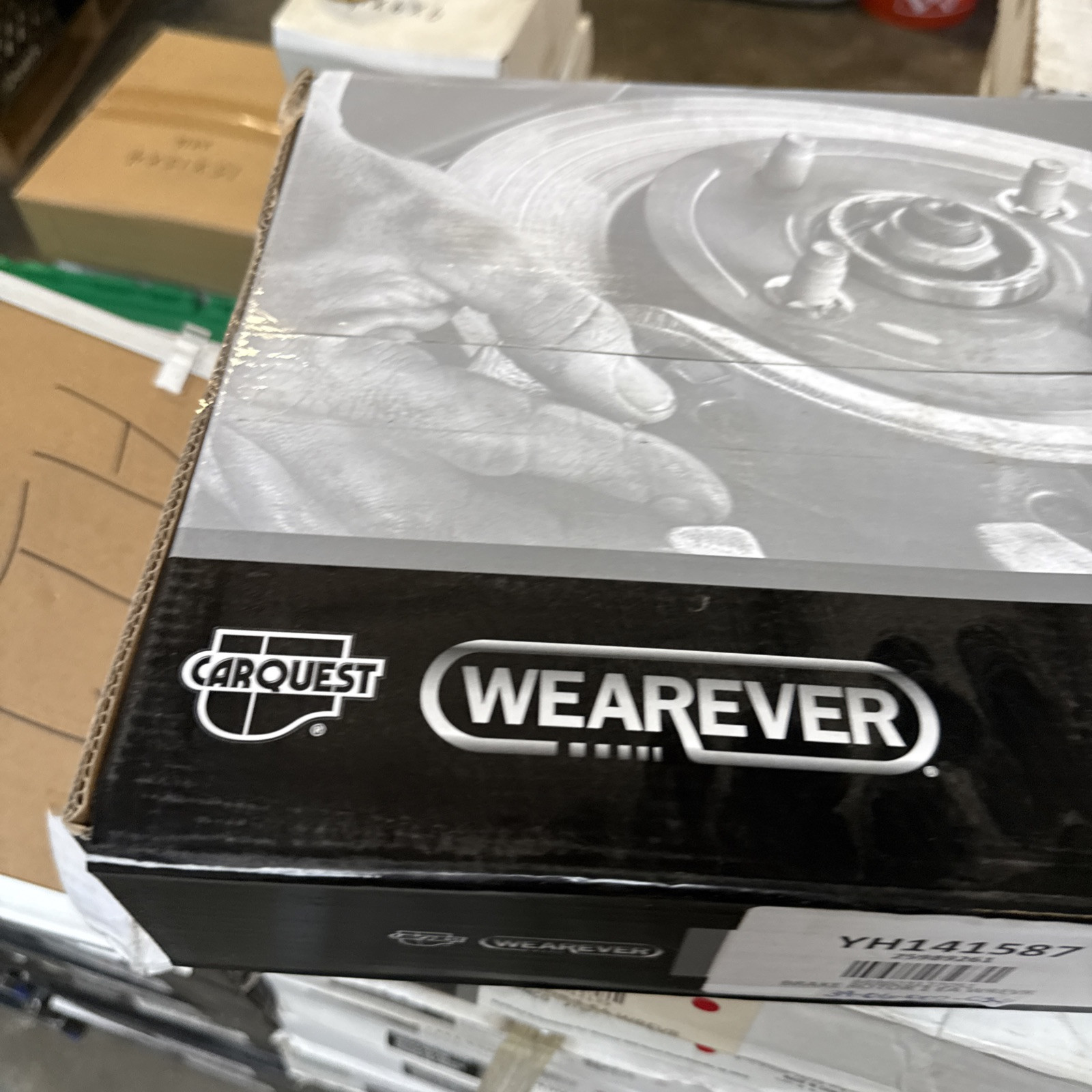 Carquest Wearever Premium Brake Rotor Fit 1990-98 Saab 9000 Part Number YH141587 - Image 3