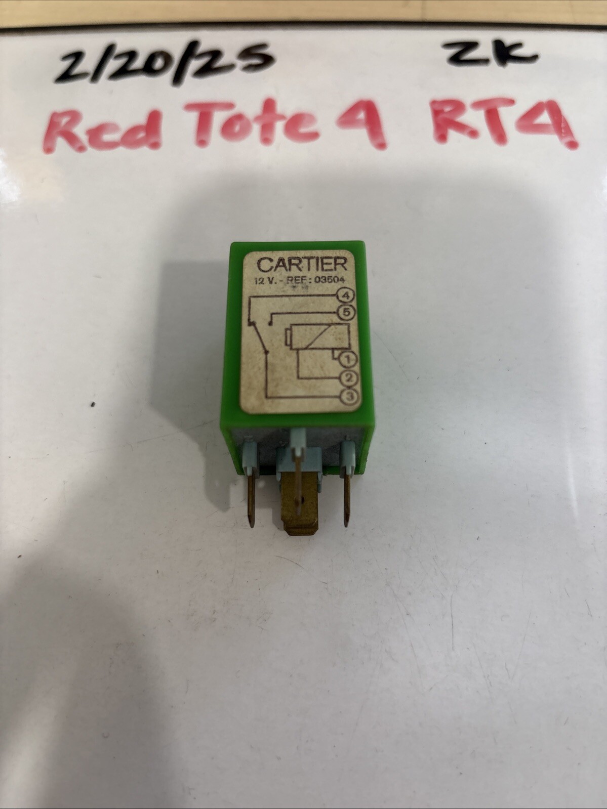 Cartier Relay 12v #03504 - Image 3