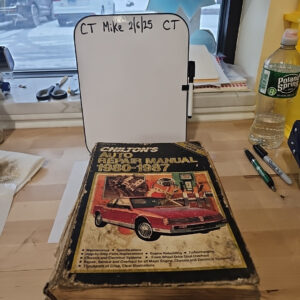 Chilton's 7670 Auto Car Repair Manual 1980-1987 Collector's Edition