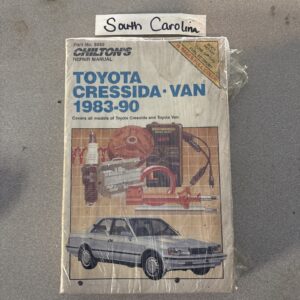 Chilton’s Repair Manual Toyota Cressida & Van 1983-1990 #8068 NOS