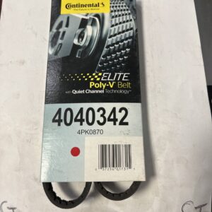 Continental Elite 4040342 Serpentine Belt 4 Rib 34.2 In