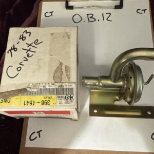 Corvette heater bypass valve - 1969-70 W/AC NOS Genuine GM#3984641 Delco 15-5100