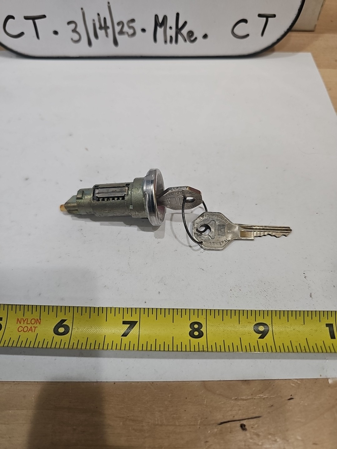 Counterparts BS33 / Standard US-69L / LC20 For Chevy cylinder w keys - Image 4