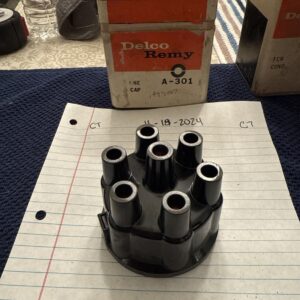 DELCO REMY A-301 GM 1972007 DISTRIBUTOR CAP 6 CYLINDER