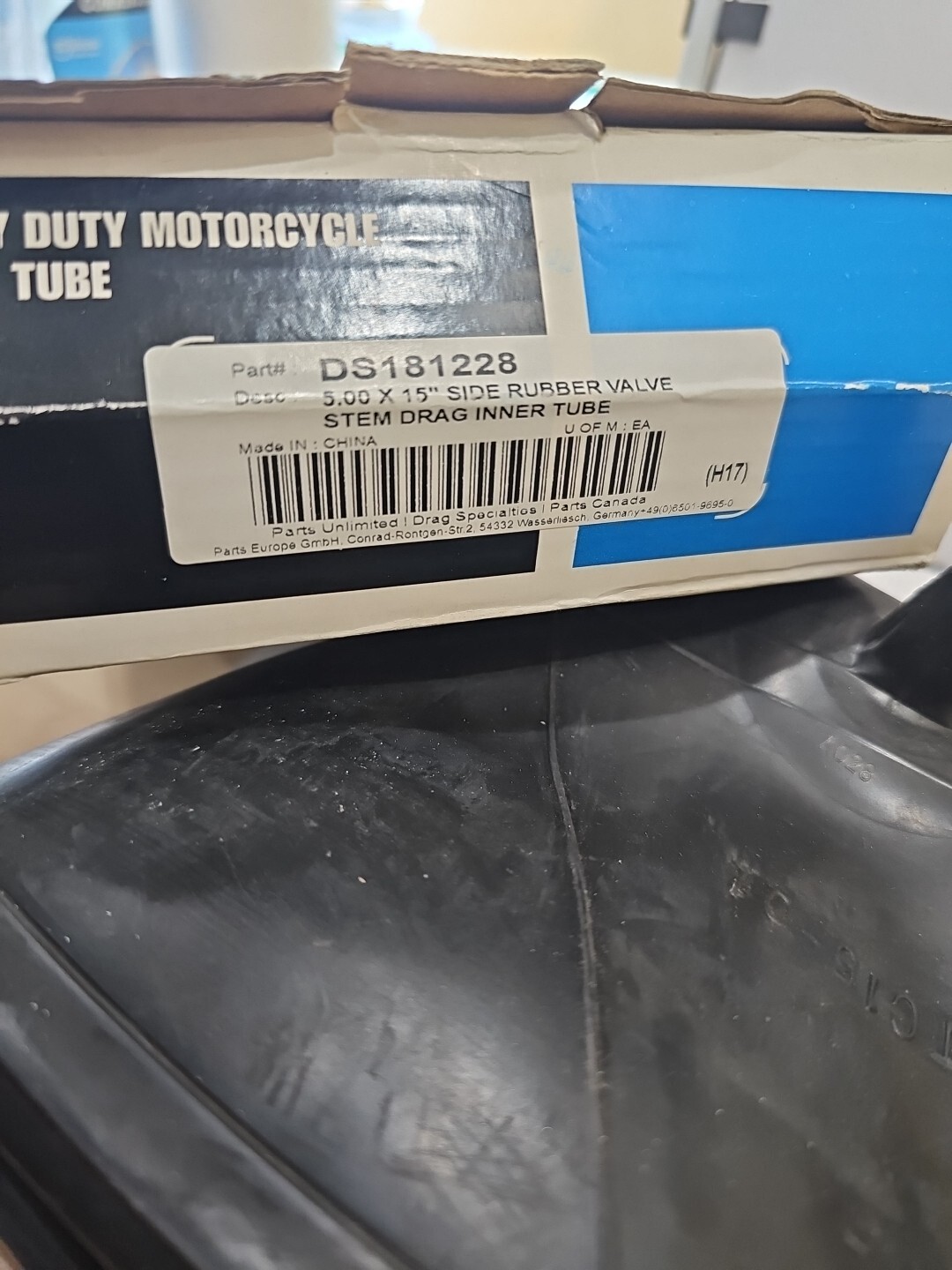 DRAG SPECIALTIES DS181228 5.00 X 15" SRV DRAG TUBE - Image 4