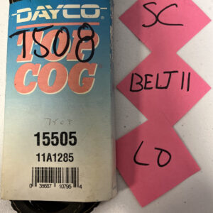 Dayco 15505 Top Cog Accessory Drive Belt. 11A1285