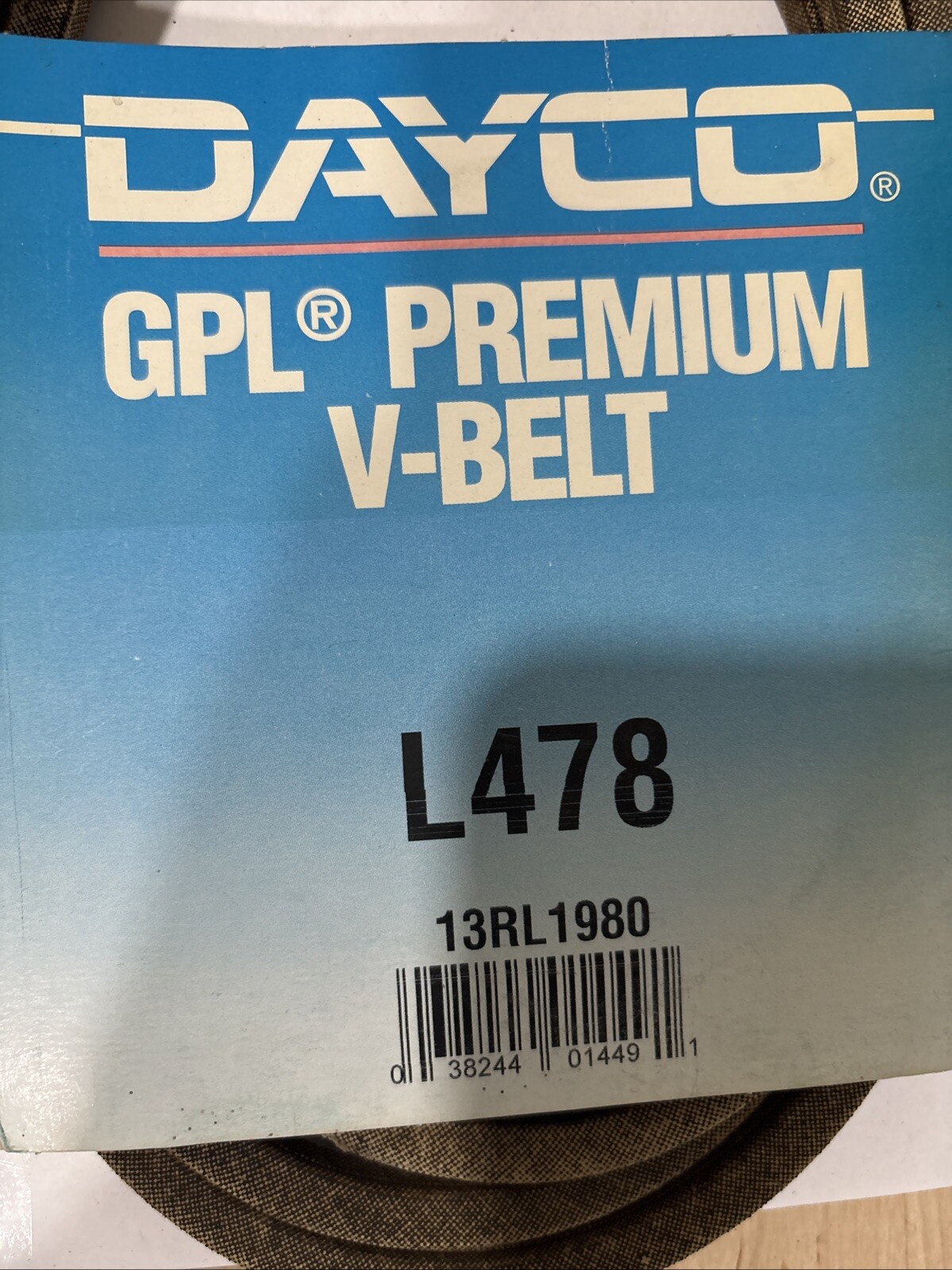 Dayco GPL Premium L478 Utility V Belt - Image 3