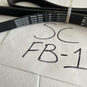 Dayco Poly-Rib Quiet Design V-Belt 5050540 (5PK1370)