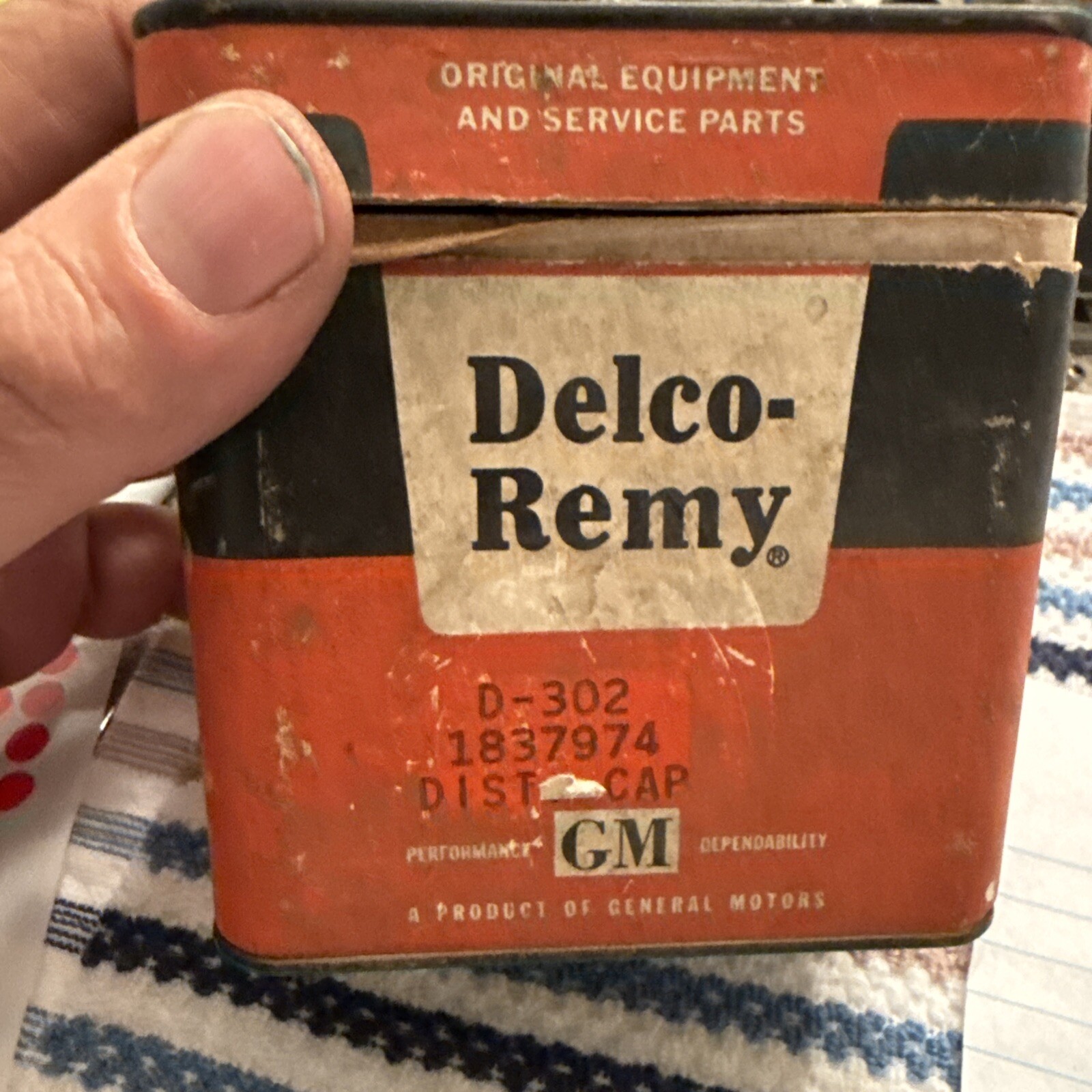 Delco D302 1837974 distributor cap #2 - Image 3