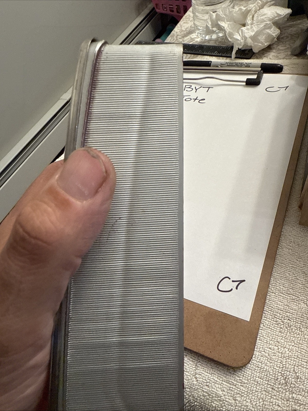 Delco Guide 1970 Chevy CAPRICE? GM NOS LH Back-Up Tail Light Lamp Lens - Image 4