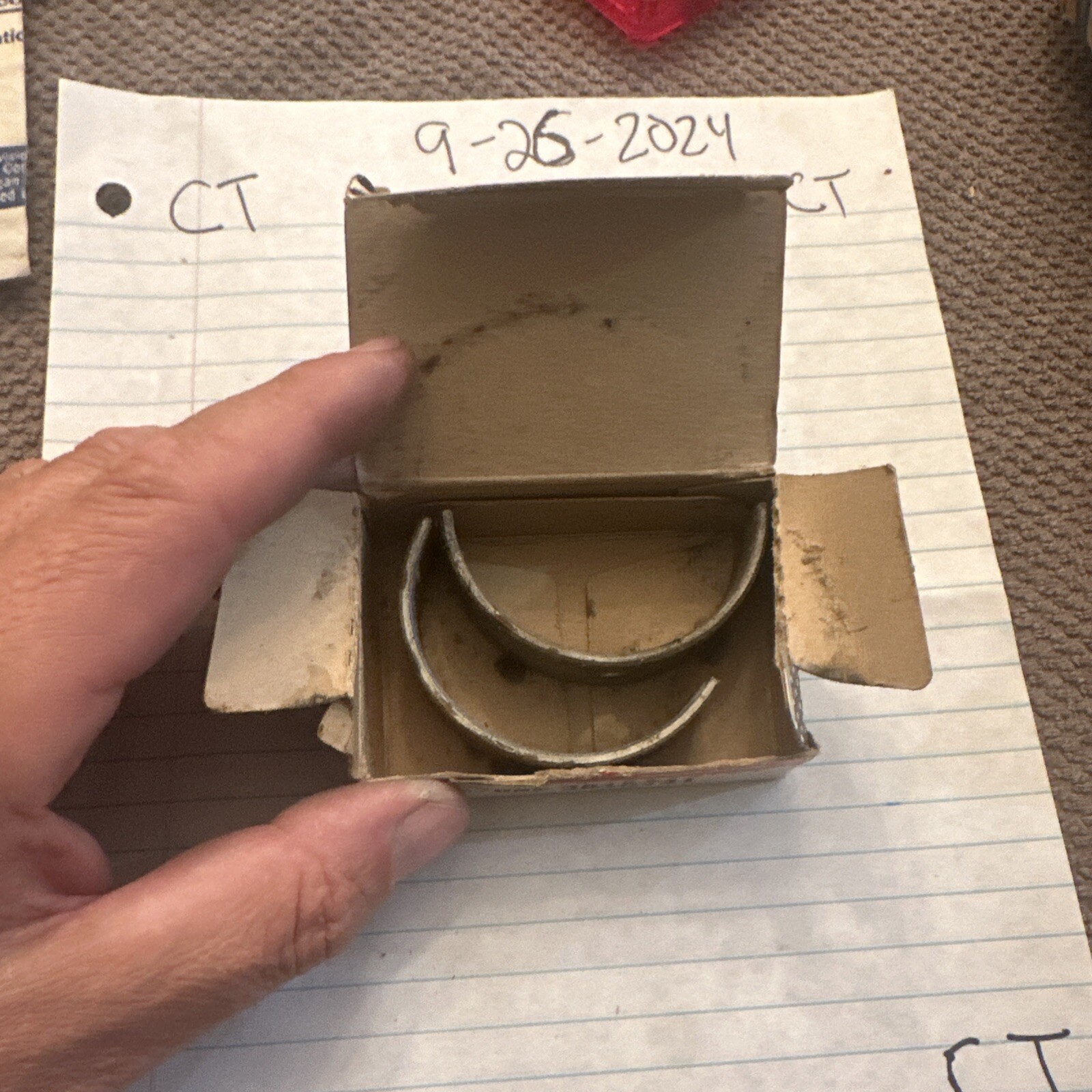 Delco Moraine NOS GM3815741 - Corrosion Main Bearing - Image 4