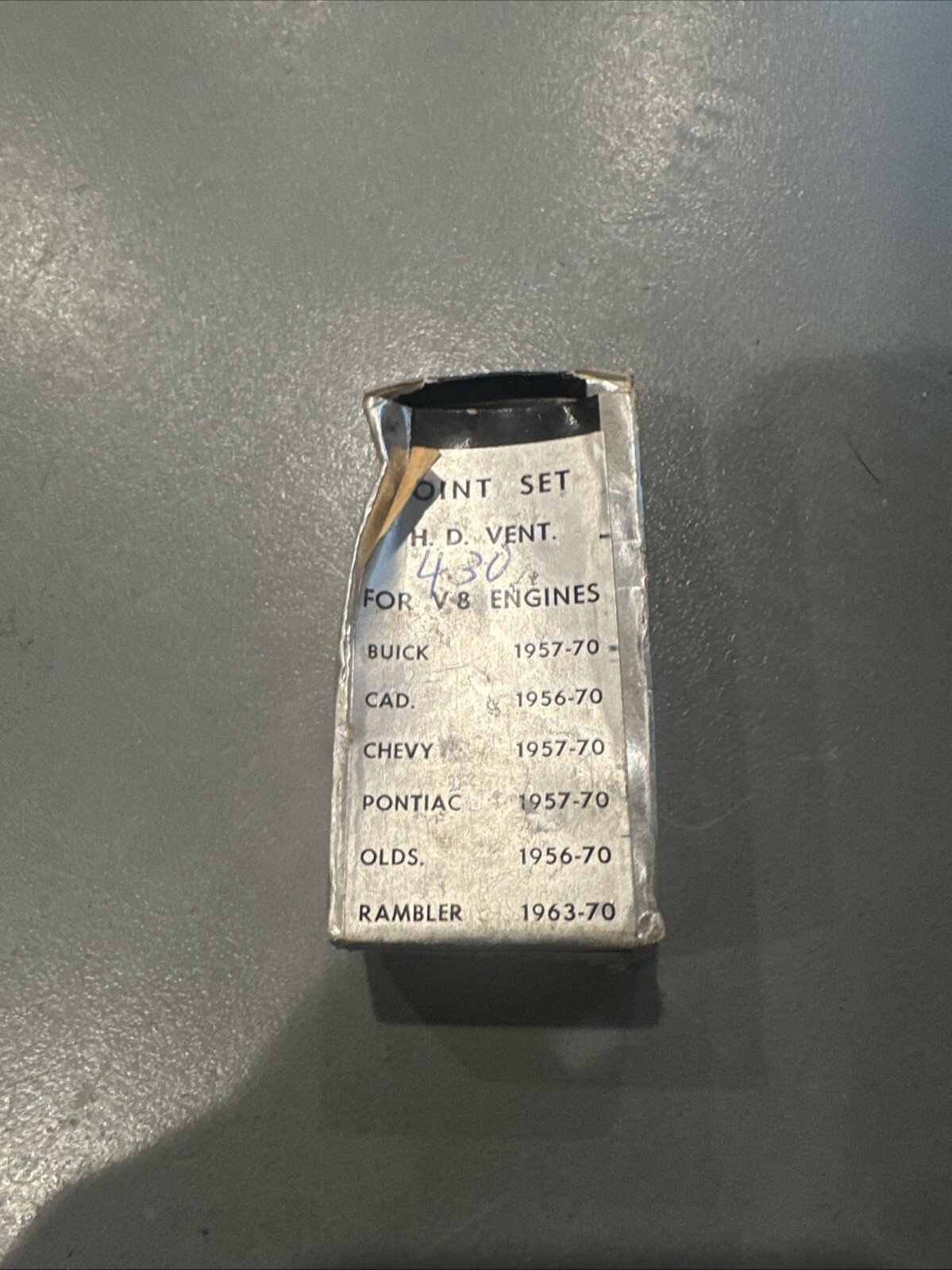 Delco Remy CONTACT SET D-106P 1931988 NEW OLD STOCK - Image 3