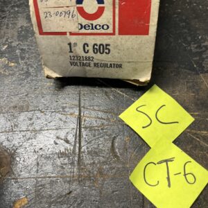 Delco Voltage Regulator C605 12321882