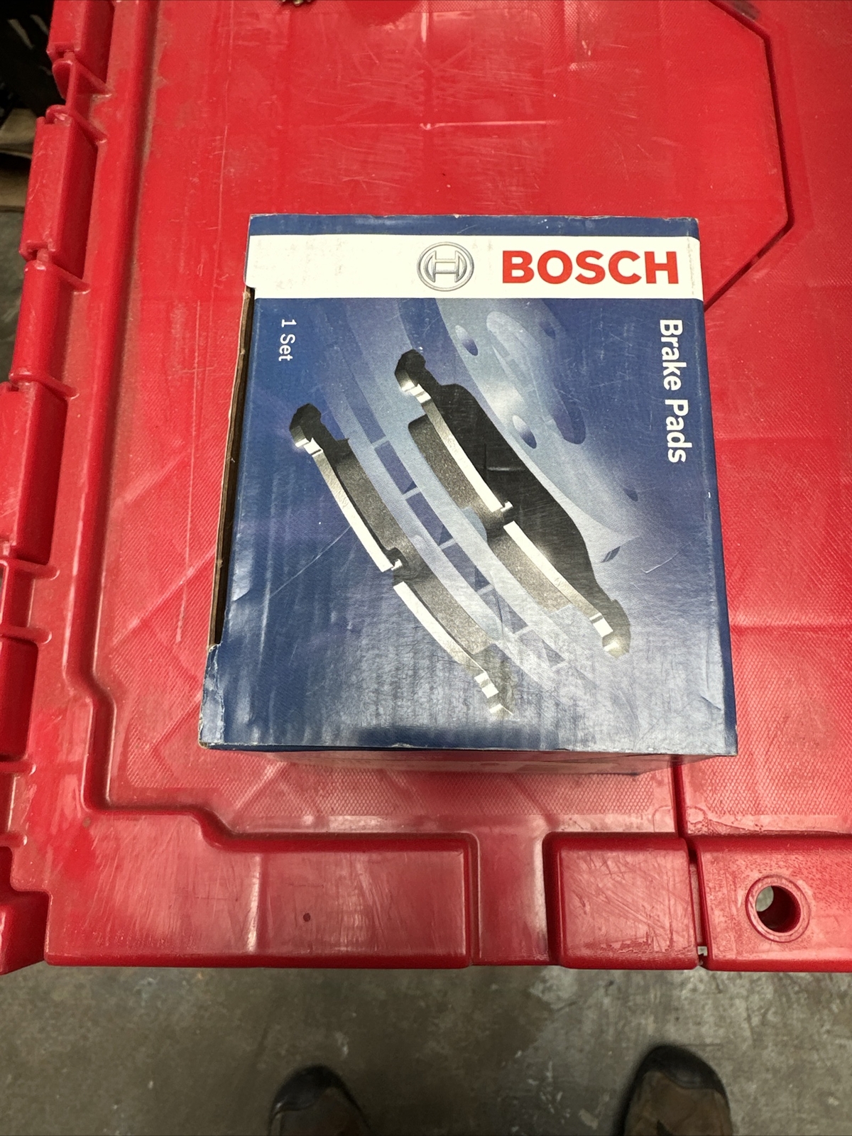 Disc Brake Pad Set-Blue Brake Pads Rear Bosch BE900 - Image 3