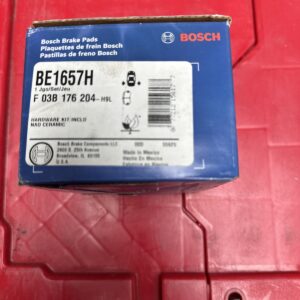 Disc Brake Pad Set-Blue Brake Pads with Hardware Rear Bosch BE1657H