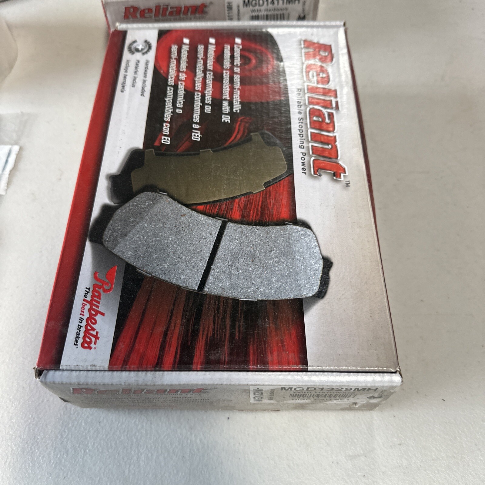 Disc Brake Pad Set-R-Line Metallic Raybestos MGD1329MH - Image 3