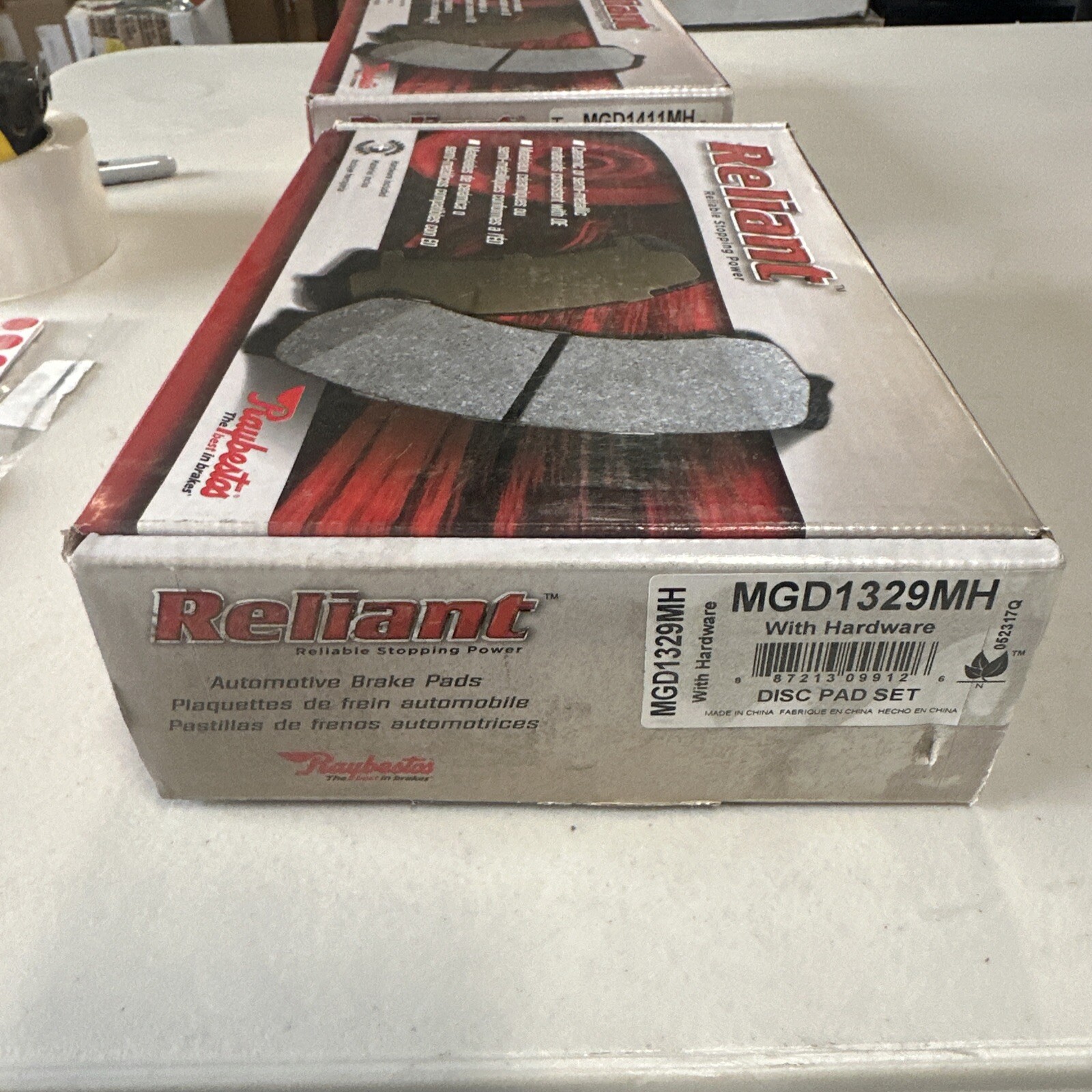 Disc Brake Pad Set-R-Line Metallic Raybestos MGD1329MH