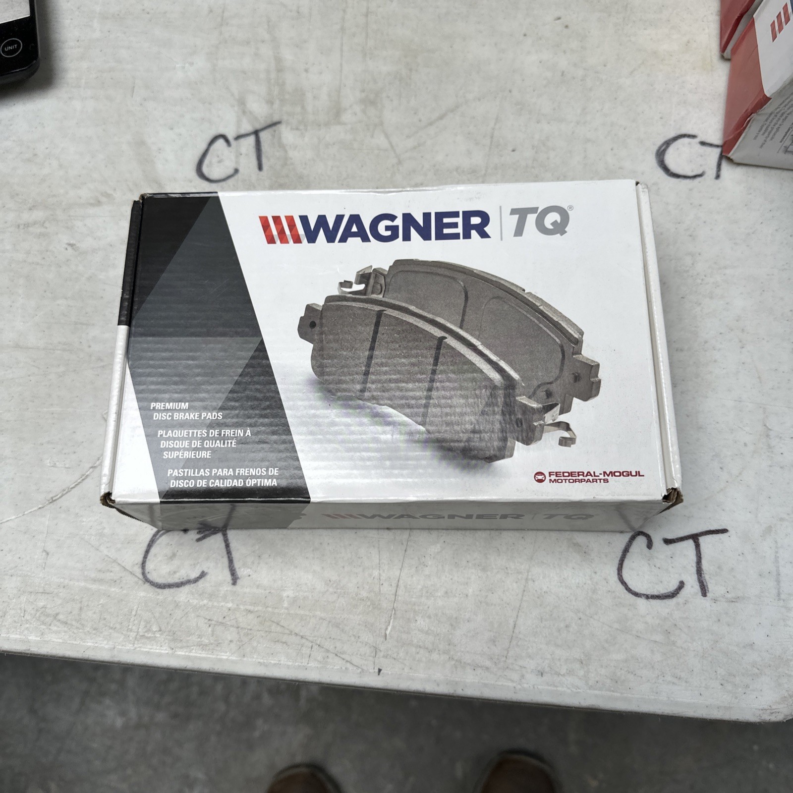 Disc Brake Pad Set-ThermoQuiet Disc Brake Pad Front MX890